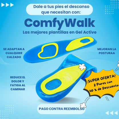 Plantillas en Gel Active ComfyWalk (TALLA 38-42)